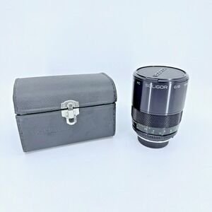 SOLIGOR C/D 500mm Mirror Lens Catadioptric Hood ND2X ND4X 1A case  Canon T Mount